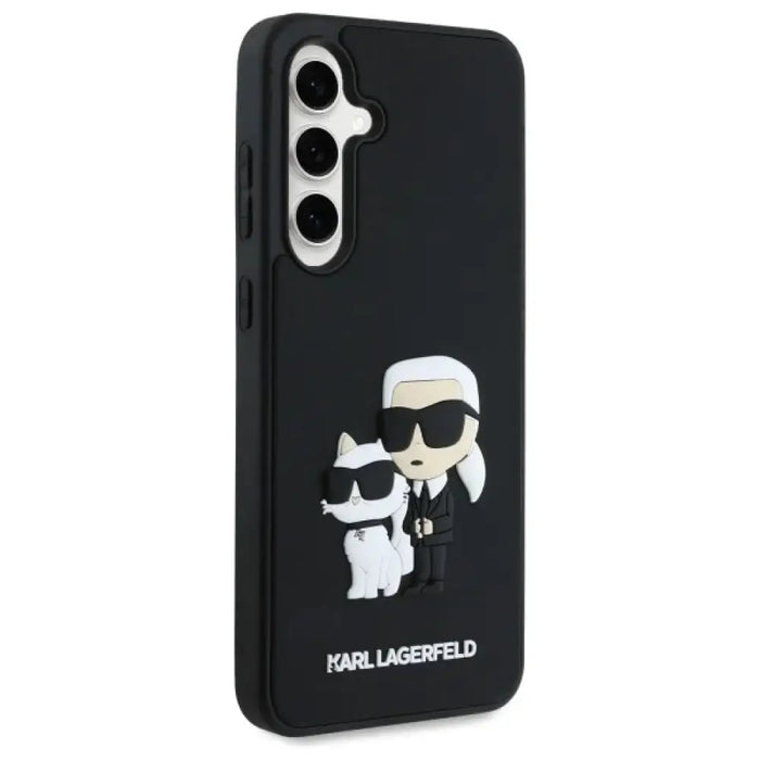 Karl Lagerfeld 3D гумен калъф Karl&Choupette за Samsung