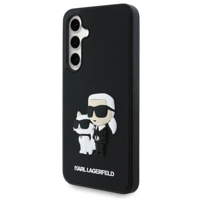 Karl Lagerfeld 3D гумен калъф Karl&Choupette за Samsung