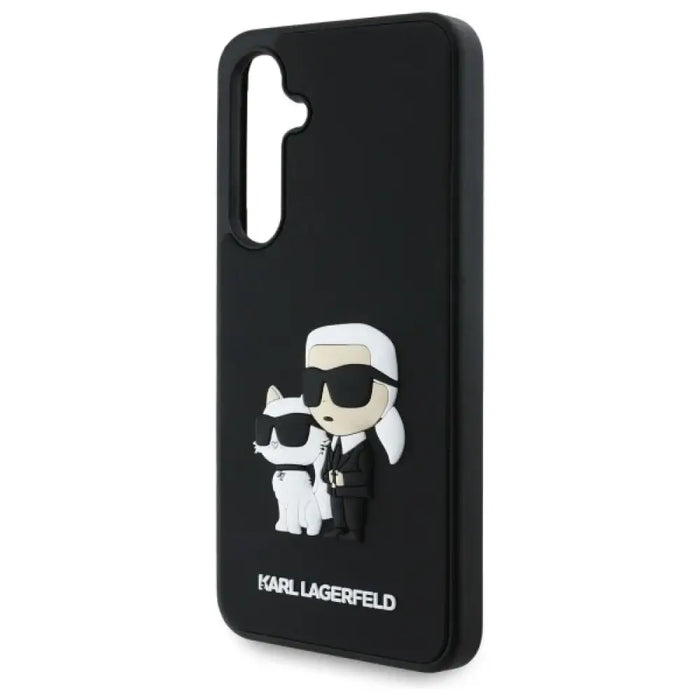 Karl Lagerfeld 3D гумен калъф Karl&Choupette за Samsung