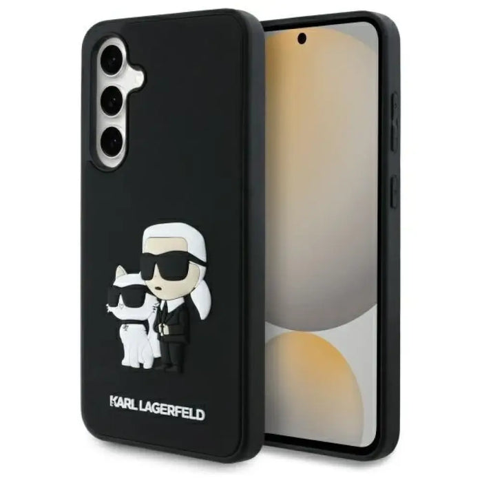 Karl Lagerfeld 3D гумен калъф Karl&Choupette за Samsung