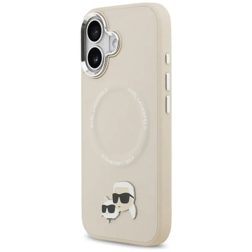 Karl Lagerfeld Karl & Choupette Pins MagSafe Case за iPhone