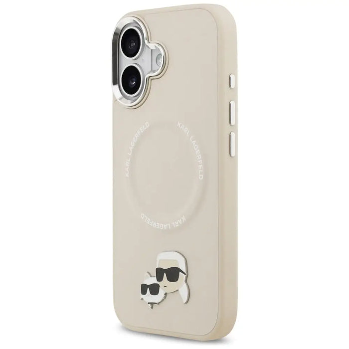 Karl Lagerfeld Karl & Choupette Pins MagSafe Case за iPhone