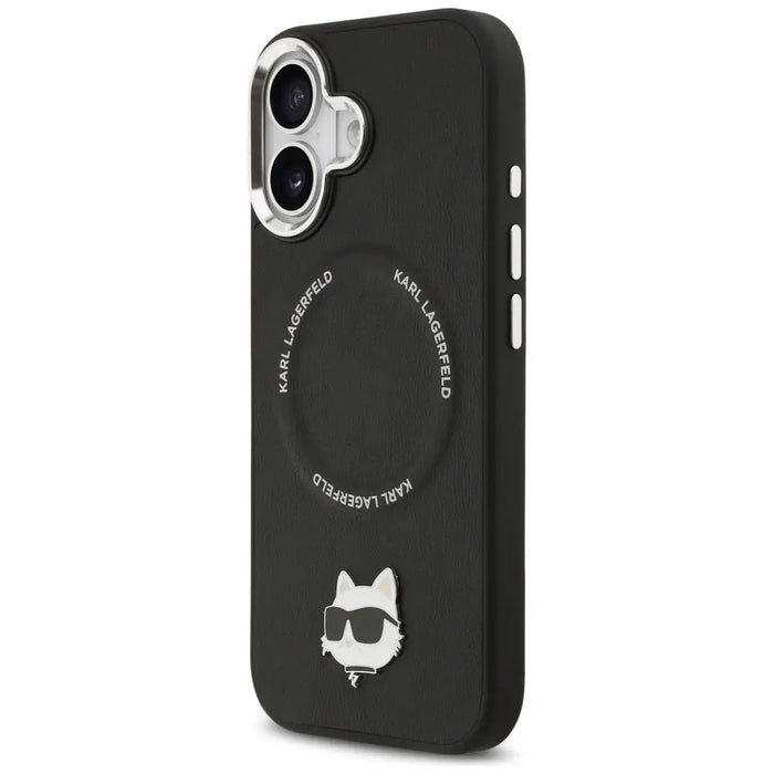 Karl Lagerfeld Choupette Pin MagSafe Case за iPhone 17