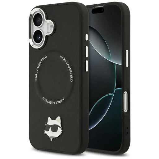 Karl Lagerfeld Choupette Pin MagSafe Case за iPhone 17