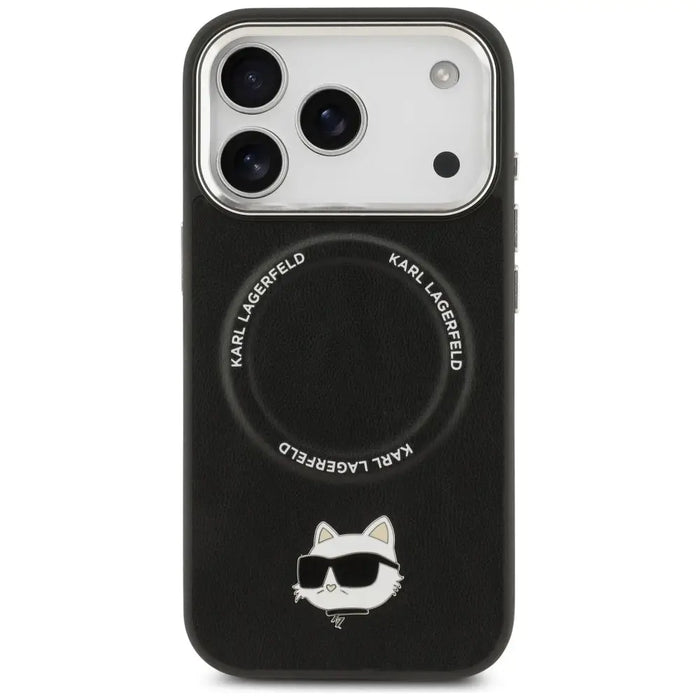 Karl Lagerfeld Choupette Pin MagSafe Case за iPhone 17 Pro