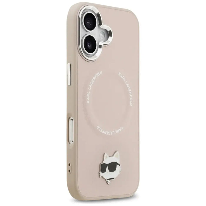Karl Lagerfeld Choupette Pin MagSafe Case за iPhone 17