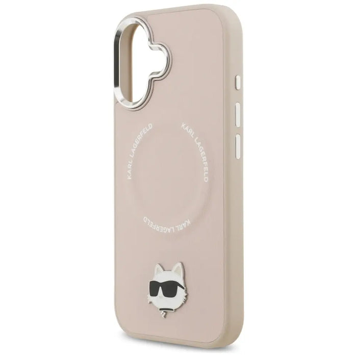 Karl Lagerfeld Choupette Pin MagSafe Case за iPhone 17