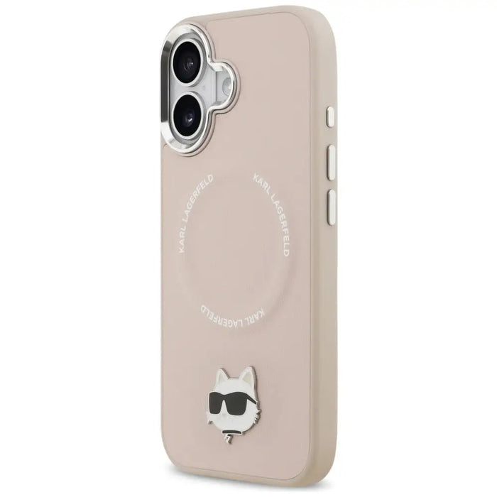 Karl Lagerfeld Choupette Pin MagSafe Case за iPhone 17