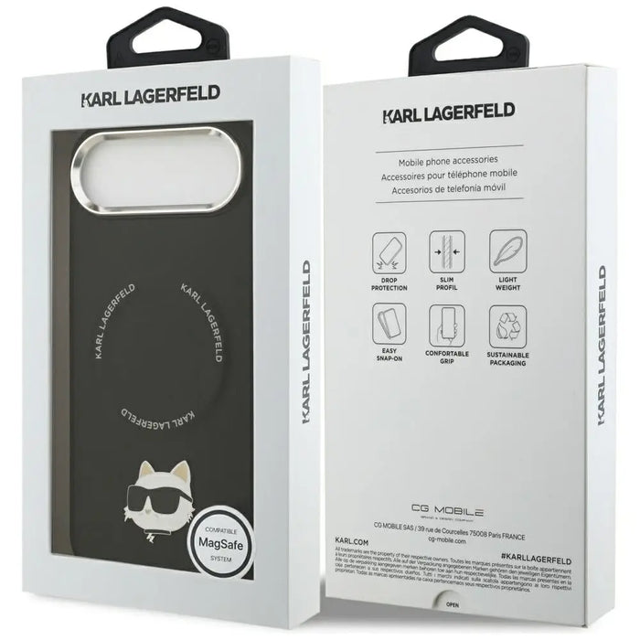Karl Lagerfeld Choupette Pin MagSafe калъф за iPhone Air