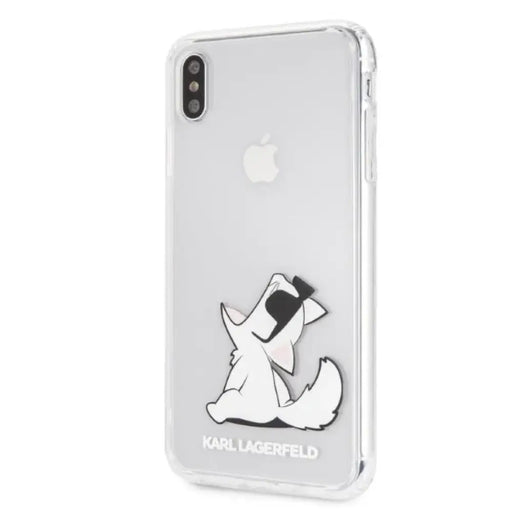 Karl Lagerfeld Choupette Забавен калъф за iPhone Xs Max