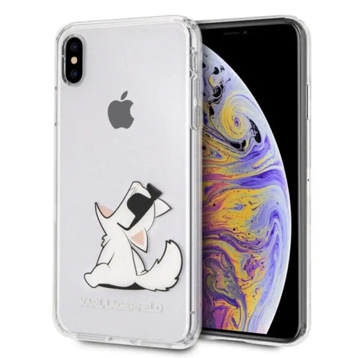 Karl Lagerfeld Choupette Забавен калъф за iPhone Xs Max