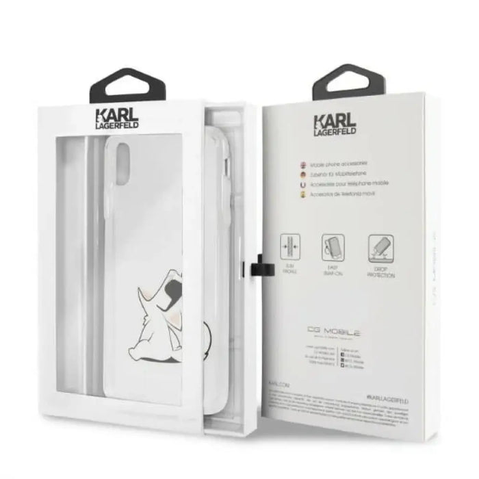 Karl Lagerfeld Choupette Забавен калъф за iPhone Xs Max