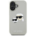 Karl Lagerfeld HC 3D гумен калъф с двойни глави за iPhone