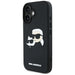 Karl Lagerfeld HC 3D гумен калъф с двойни глави за iPhone