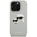 Karl Lagerfeld HC 3D гумен калъф с двойни глави за iPhone