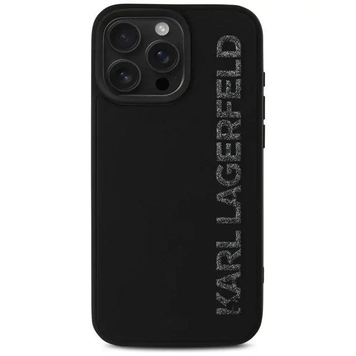 Karl Lagerfeld HC 3D гумен удължен бляскав калъф за iPhone