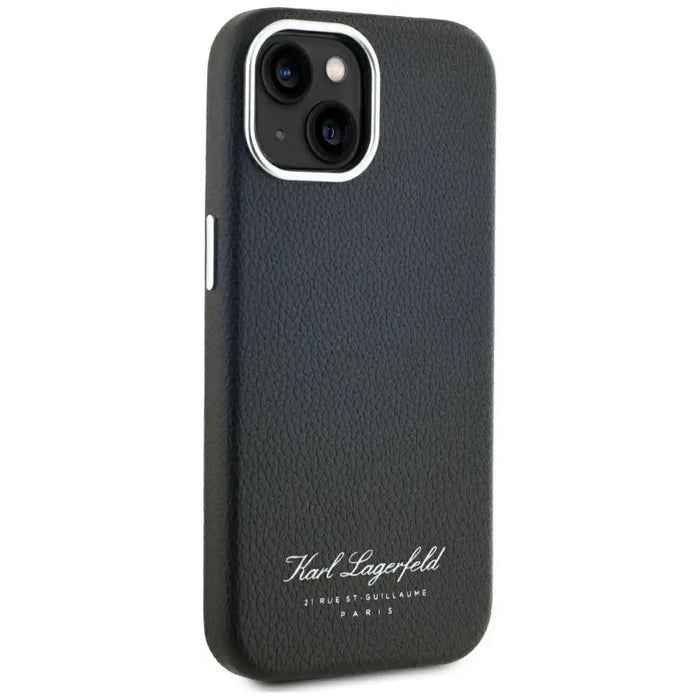Karl Lagerfeld hotel RSG Калъф за iPhone 15 - черен