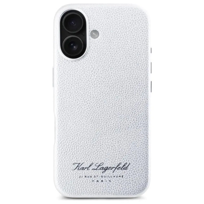 Karl Lagerfeld hotel RSG Калъф за iPhone 16 - сив