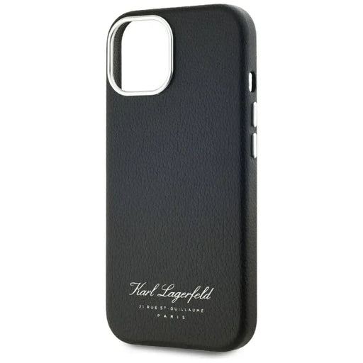 Karl Lagerfeld hotel RSG Калъф за iPhone 15 - черен