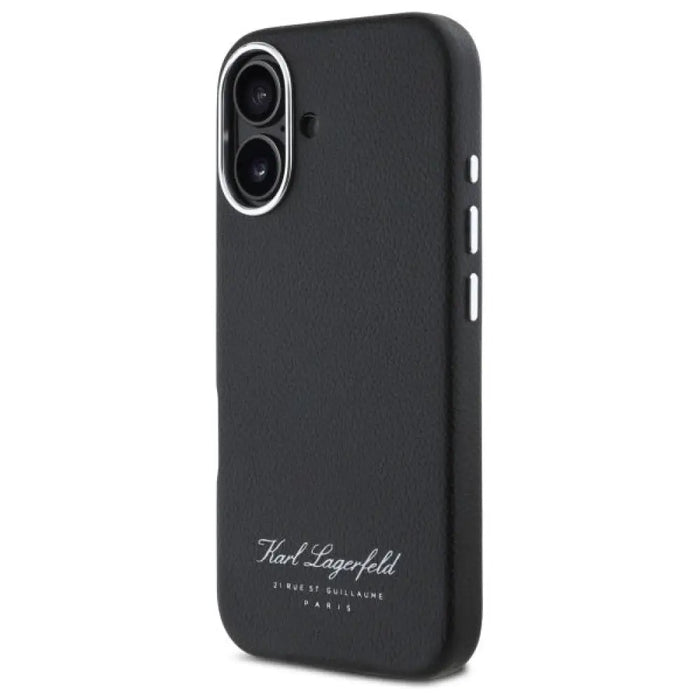 Karl Lagerfeld Hotel RSG Калъф за iPhone 16 Pro - черен