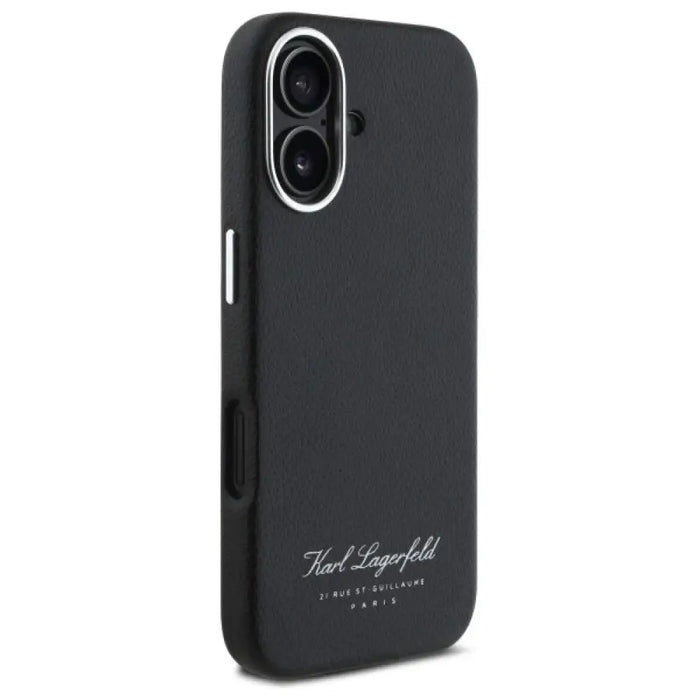 Karl Lagerfeld Hotel RSG Калъф за iPhone 16 Pro - черен