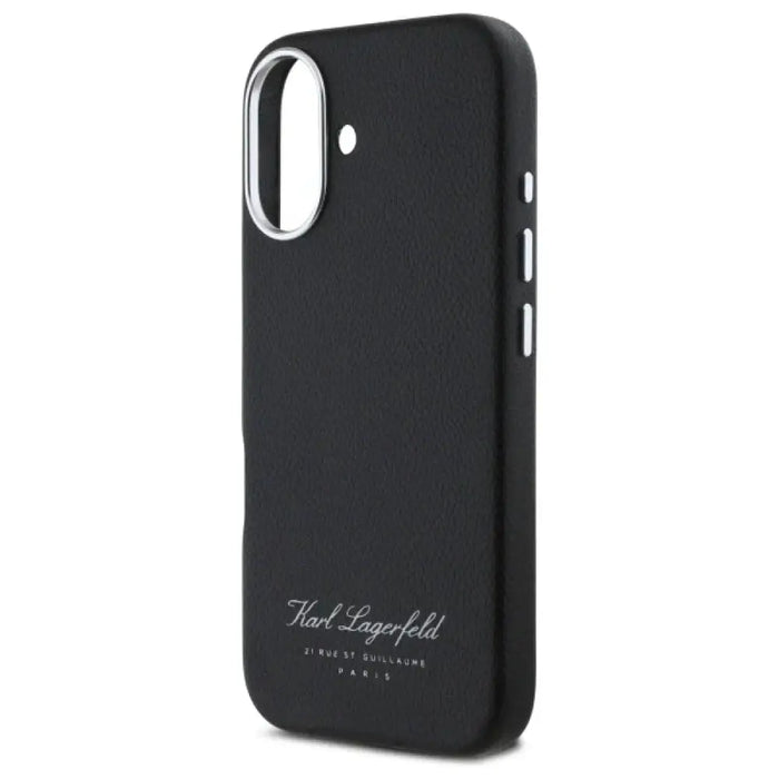 Karl Lagerfeld Hotel RSG Калъф за iPhone 16 Pro - черен