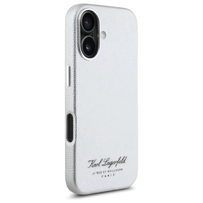 Karl Lagerfeld hotel RSG Калъф за iPhone 16 - сив