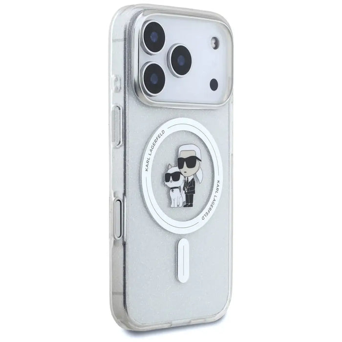 Karl Lagerfeld IML Karl Choupette Glitter MagSafe Case