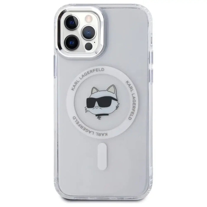 Karl Lagerfeld IML Metal Choupette Head MagSafe Калъф
