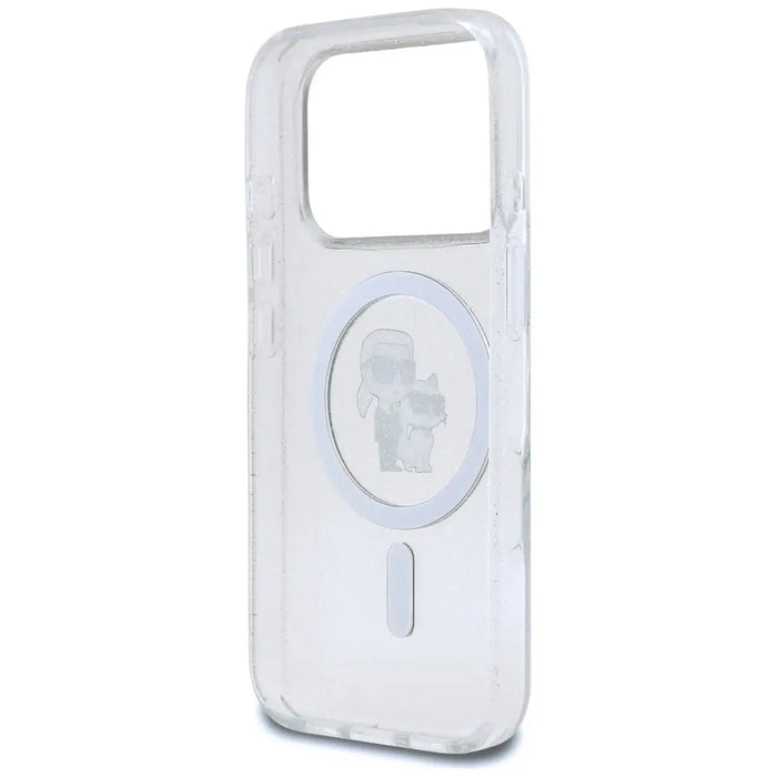 Karl Lagerfeld IML Karl Choupette Glitter MagSafe Case