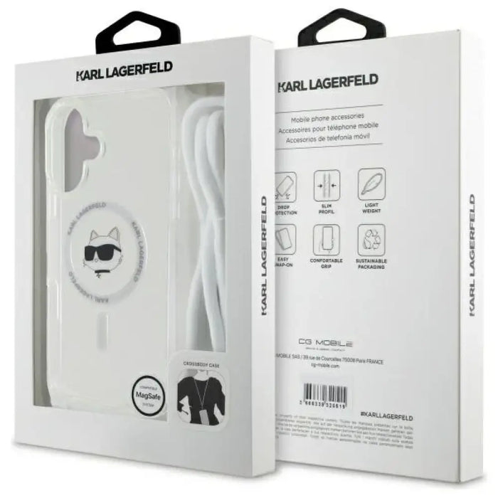 Karl Lagerfeld IML Choupette Head & Cord Magsafe Калъф