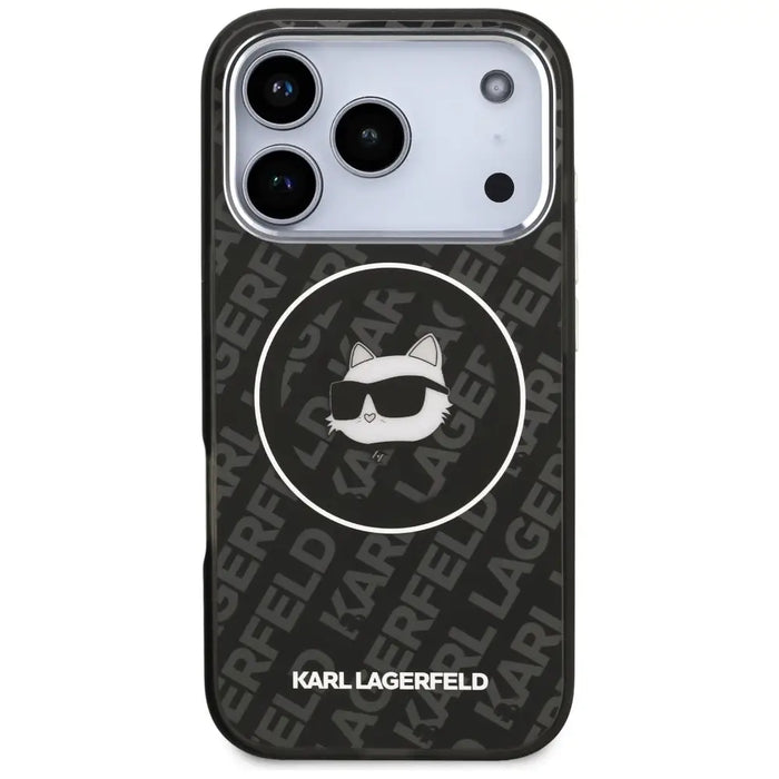 Karl Lagerfeld IML Choupette Head Logo MagSafe Case