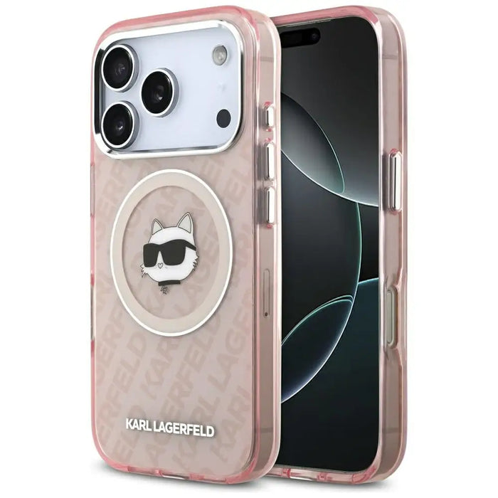 Karl Lagerfeld IML Choupette Head Logo MagSafe Case