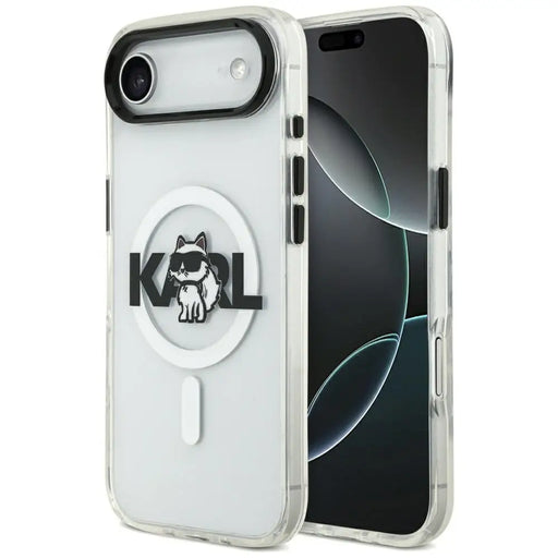 Karl Lagerfeld IML Choupette Sketch Logo MagSafe iPhone Air