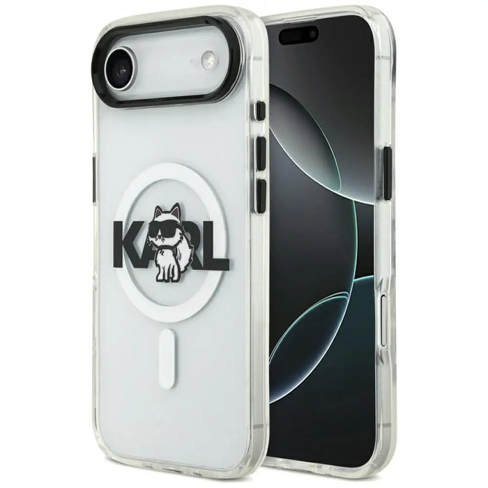 Karl Lagerfeld IML Choupette Sketch Logo MagSafe iPhone Air