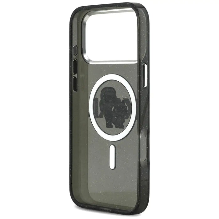 Karl Lagerfeld IML Glitter Karl & Choupette Sketch Logo