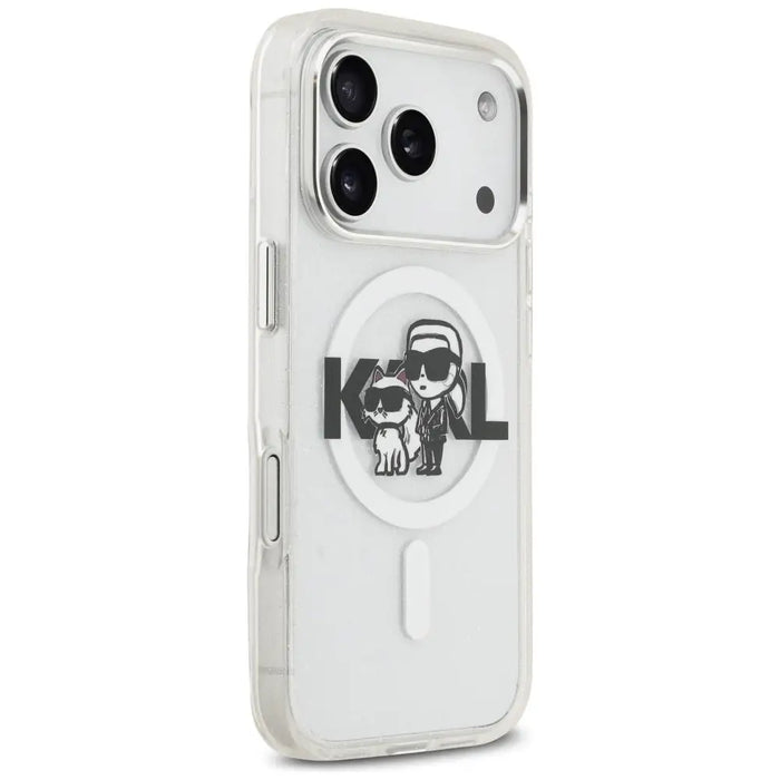 Karl Lagerfeld IML Glitter Karl & Choupette Sketch Logo