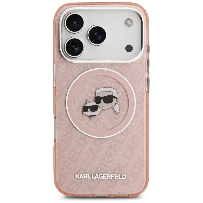Karl Lagerfeld IML Glitter Karl&Choupette Heads Logo