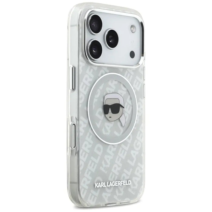 Karl Lagerfeld IML Karl Head Logo MagSafe Case за iPhone 17
