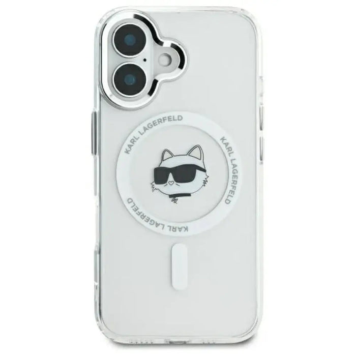 Karl Lagerfeld IML Metal Choupette Head MagSafe Калъф