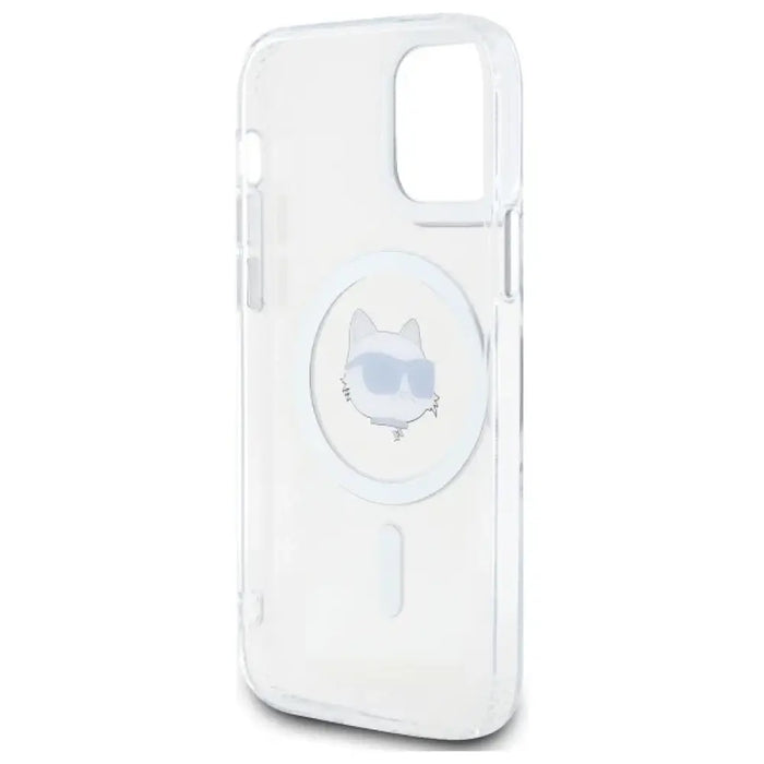 Karl Lagerfeld IML Metal Choupette Head MagSafe Калъф