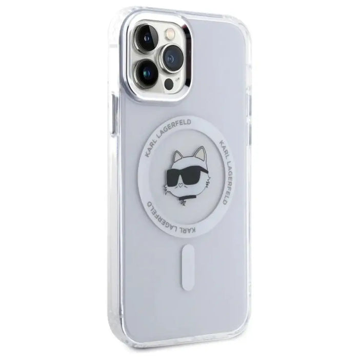 Karl Lagerfeld IML Metal Choupette Head MagSafe Калъф