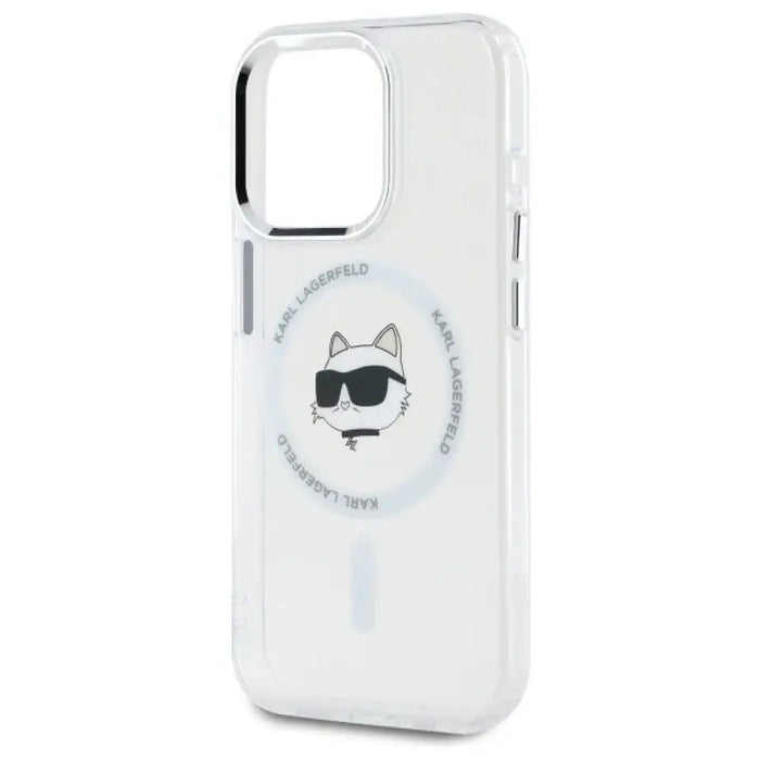 Karl Lagerfeld IML Metal Choupette Head MagSafe Калъф