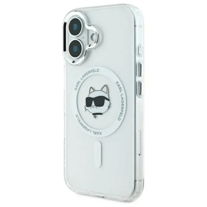 Karl Lagerfeld IML Metal Choupette Head MagSafe Калъф