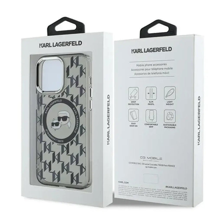 Karl Lagerfeld IML Monogram Karl & Choupette Head MagSafe