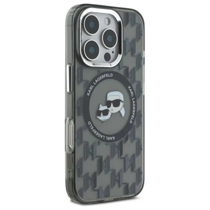 Karl Lagerfeld IML Monogram Karl & Choupette Head MagSafe