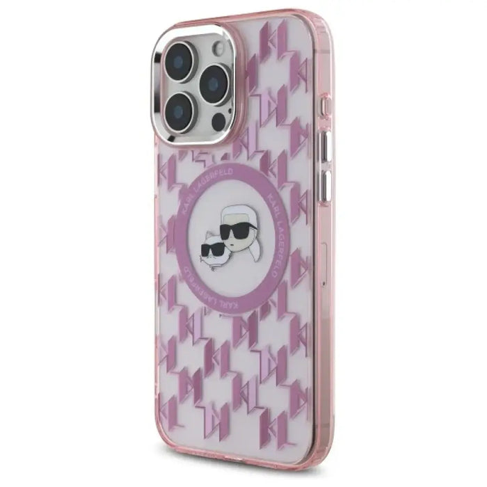 Karl Lagerfeld IML Monogram Karl & Choupette Head MagSafe