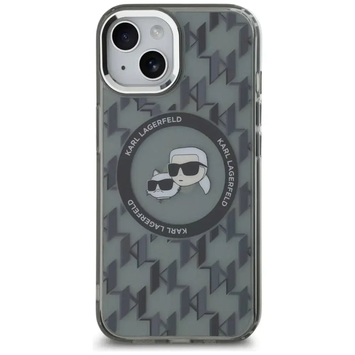 Karl Lagerfeld IML Monogram Karl & Choupette Head MagSafe