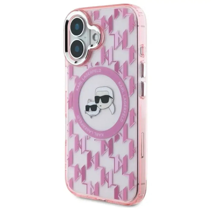 Karl Lagerfeld IML Monogram Karl & Choupette Head MagSafe