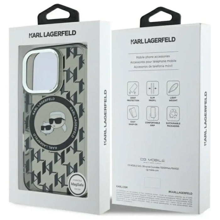Karl Lagerfeld IML Monogram Karl & Choupette Head MagSafe